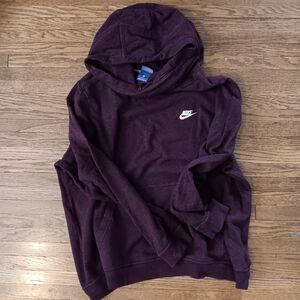 Nike Womens Dark Purple Hoodie